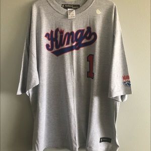 Rare Vintage Reebok Kansas City Kings Jersey Shirt